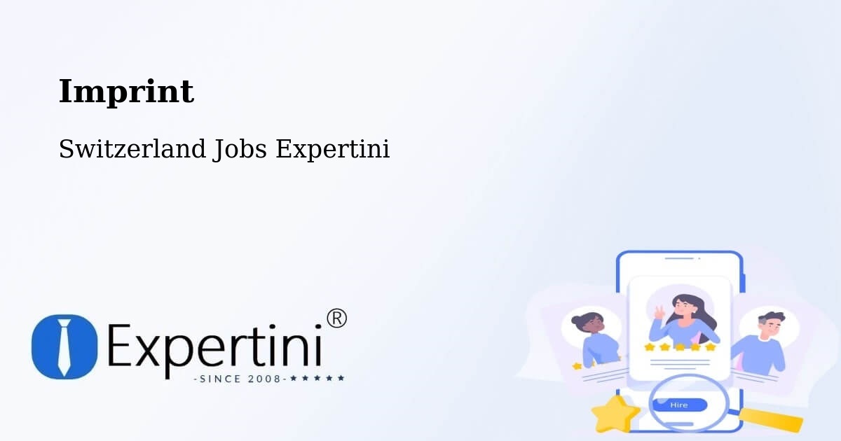 Imprint – Aarwangen - Switzerland Jobs Expertini